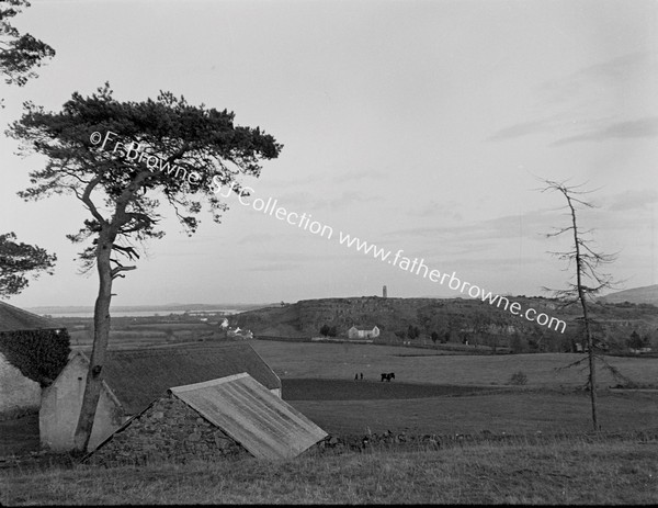 DISTANT VIEW OF VILLAGE